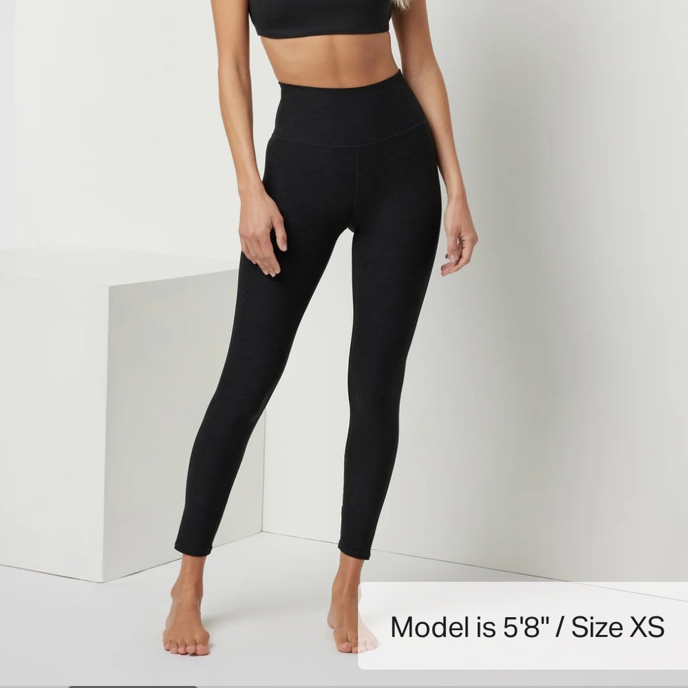 Vuori Clean Elevation Leggings Black Heather Sz Small - Picture 9 of 10